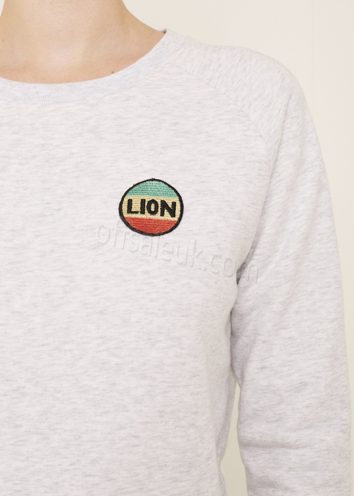 Bella Freud Lion Badge Sweatshirt - -3