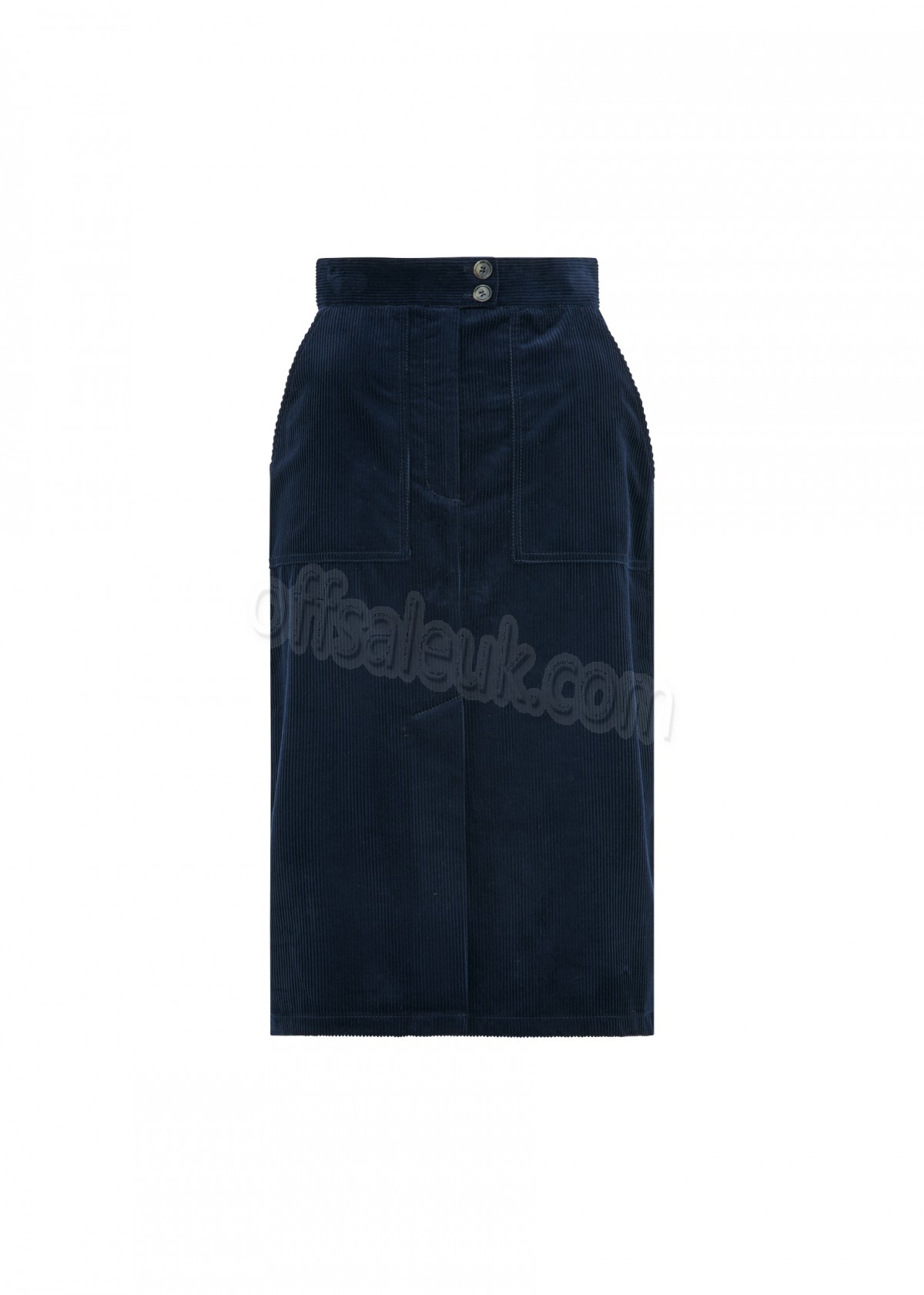 Discount Corduroy A Line Skirt - -0