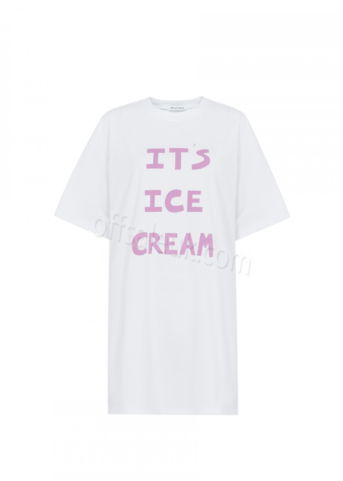 Bella Freud Its Ice Cream T-Shirt Dress - -0