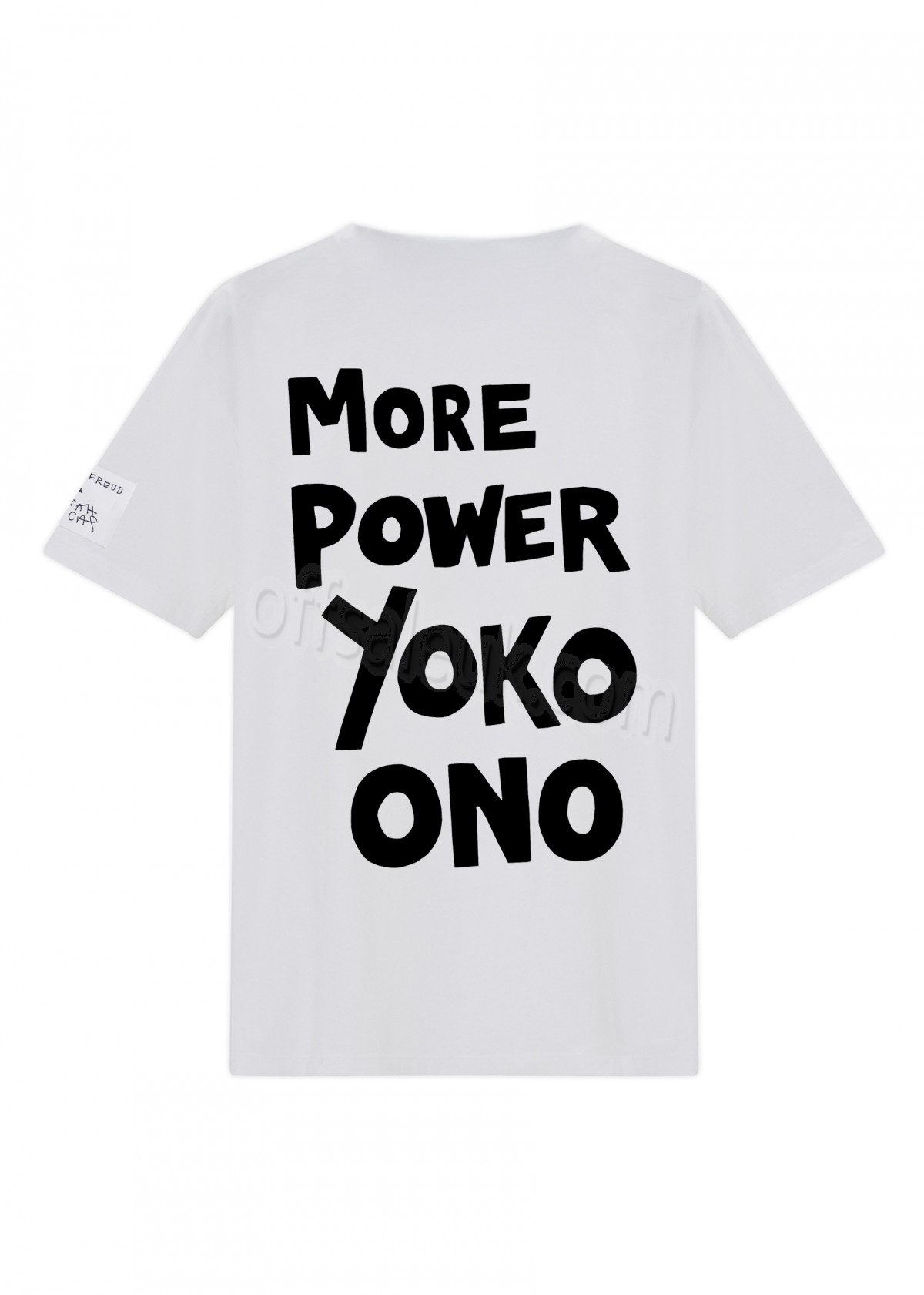 Discount Bella Freud X Sarah Lucas | More Power Yoko Ono T-Shirt - -1