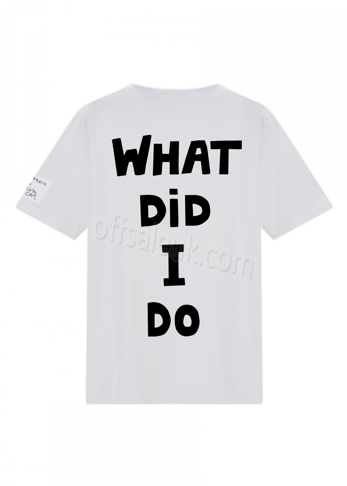 Discount Bella Freud X Sarah Lucas | What Did I Do T-Shirt - -1