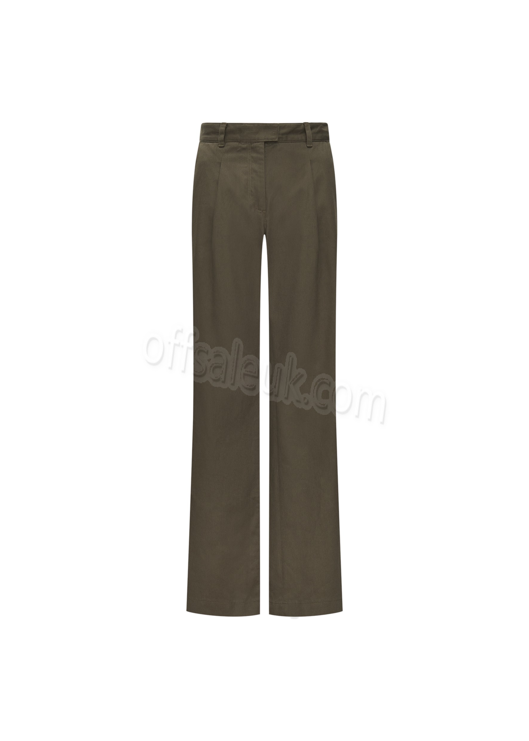 Discount COTTON TWILL ANGIE PLEATED TROUSER - Discount COTTON TWILL ANGIE PLEATED TROUSER