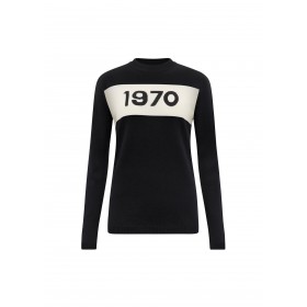 Bella Freud 1970 Sparkle High Crew Neck Jumper