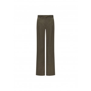 Discount COTTON TWILL ANGIE PLEATED TROUSER