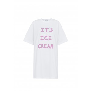 Bella Freud Its Ice Cream T-Shirt Dress