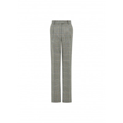 Discount Prince Of Wales Pleated Angie Trouser
